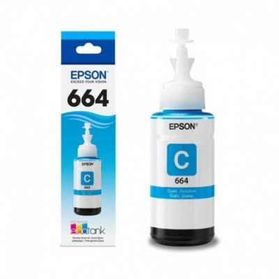CARTUCHO TANQUE EPSON 664 CYAN | TC - Tecno Compu - Costa Rica