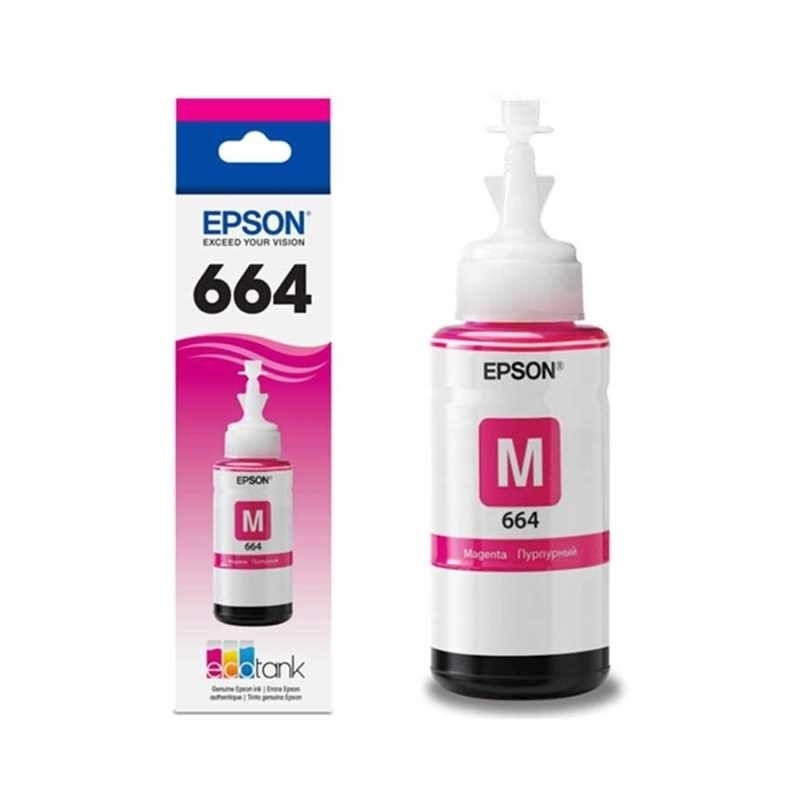 CARTUCHO TANQUE EPSON 664 MAGENTA | Costa Rica - TC - Tienda Online
